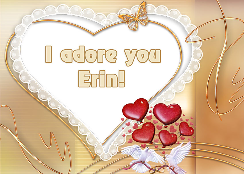 I adore you Erin!
